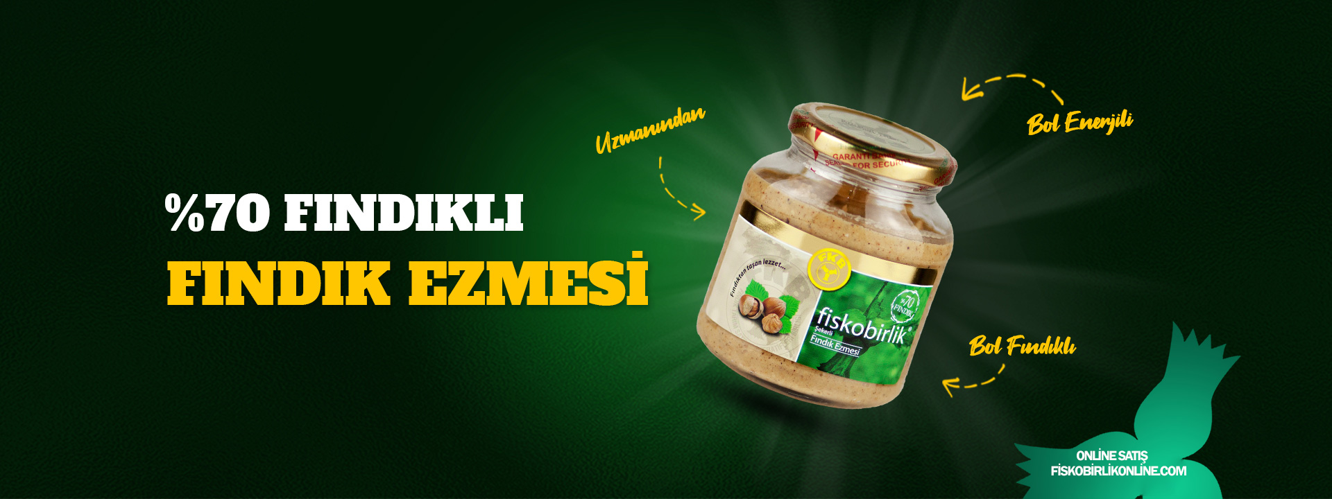 Fiskobirlik Fındık Ezmesi